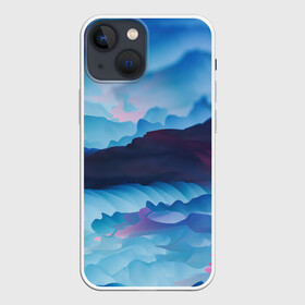 Чехол для iPhone 13 mini с принтом Грозовые мазки ,  |  | акварель | арт | краски | мазки | мазки красок | рисунок | рисунок акварелью | рисунок красками