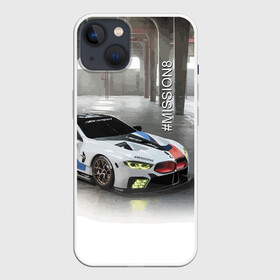 Чехол для iPhone 13 с принтом BMW Motorsport Mission 8 ,  |  | bmw | car | germany | motorsport | power | prestige | автомобиль | автоспорт | бмв | германия | мощь | престиж