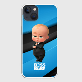 Чехол для iPhone 13 с принтом Босс молокосос в костюме ,  |  | baby | boss | boss baby | босс | босс молокосос | маленький босс | малыш | мальчик | молокосос | ребенок