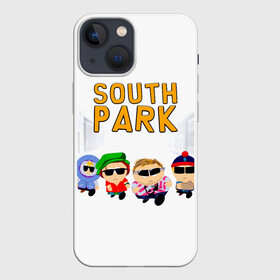 Чехол для iPhone 13 mini с принтом Метросексуалы Южного Парка ,  |  | cartman | eric cartman | eric theodore cartman | kenny mccormick | mckormick | south park | sp | the coon | енот | жиробас | жиртрест | картман | кеннет | кенни | маккормик | мультфильм | они уюили кени | саус парк | сауспарк | сволочи | стэн 