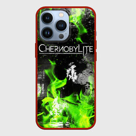 Чехол для iPhone 13 Pro с принтом Chernobylite (зелёное пламя) ,  |  | Тематика изображения на принте: chernobylite | зона отчуждения | игры | сталкер | чаэс | чернобылит | чернобыль