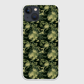 Чехол для iPhone 13 с принтом Крабы (камуфляж) ,  |  | camouflage | crabs | disguise | hunting camouflage | khaki | lobster | maskhalat | military | military camouflage | военный камуфляж | дно | камуфляж | крабы | лобстер | маскировка | масхалат | милитари | море | морские жители | океан | омар