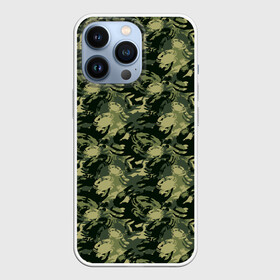 Чехол для iPhone 13 Pro с принтом Крабы (камуфляж) ,  |  | camouflage | crabs | disguise | hunting camouflage | khaki | lobster | maskhalat | military | military camouflage | военный камуфляж | дно | камуфляж | крабы | лобстер | маскировка | масхалат | милитари | море | морские жители | океан | омар