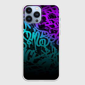 Чехол для iPhone 13 Pro Max с принтом НЕОНОВОЕ ГРАФФИТИ   NEON ,  |  | felipe pantone | grafiti | ionрисунки | paint | street art | urban | город | граффити | искусство | кирпичи | краски | стена | улицы | уличное искусство