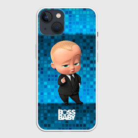 Чехол для iPhone 13 с принтом Серьезный Босс молокосос ,  |  | baby | boss | boss baby | босс | босс молокосос | маленький босс | малыш | мальчик | молокосос | ребенок