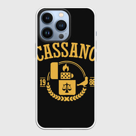 Чехол для iPhone 13 Pro с принтом Кассано знак ,  |  | весы | винченцо | зажигалка | кассано | мафия | сон джунки