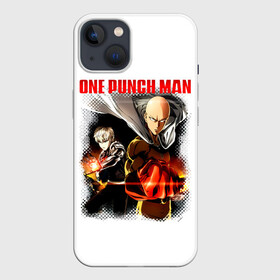 Чехол для iPhone 13 с принтом Сайтама и Генос One Punch Man ,  |  | genos | genoсide | hagemanto | jenosu | one punch man | one punchman | onepunchman | oni saibogu | saitama | sensei | аниме | ван панч мен | ванпанчмен | генос | кибердемон | кибернетическое тело | лысый плащ | манга | сайтама | сильнейший человек