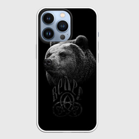 Чехол для iPhone 13 Pro с принтом ВЕЛЕС, Медведь ,  |  | runes | slav | велес | восточные славяне | древние знаки | знаки | иероглифы | медведь | оберег | обереговый орнамент | перун | руны | русский | русь | сварог | символика | символы | славяне