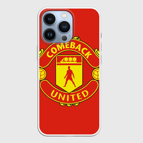 Чехол для iPhone 13 Pro с принтом Камбек Юнайтед это Манчестер юнайтед ,  |  | 7 | cristiano | manchester united | mu | ronaldo | криштиану рональдо | мю | футбол