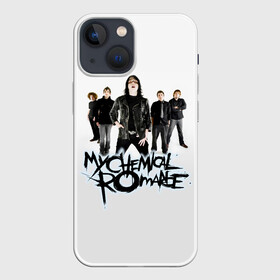 Чехол для iPhone 13 mini с принтом Участники группы My Chemical Romance ,  |  | death spells | electric century | gerard way | leathermouth | mcr | my chemical romance | pencey prep | альтернативный | джерард уэй | май кемикал романс | майки уэй | мкр | мой химический роман | мср | мхр | мцр | панк | поп | поппанк | рок