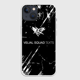 Чехол для iPhone 13 с принтом Velial Squad ,  |  | Тематика изображения на принте: pharaoh | velial | velial squad | velialsquad | велиал сквад | глубина | реакция | рэп