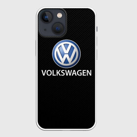 Чехол для iPhone 13 mini с принтом VOLKSWAGEN CARBON ,  |  | auto | sport | volkswagen | wolksvagen | wolkswagen | авто | автомобиль | автомобильные | бренд | вольцваген | марка | машины | спорт | фольцваген