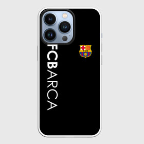 Чехол для iPhone 13 Pro с принтом FC BARCA BLACK STYLE ,  |  | barca | barcelona | fc barca | барка | барселона