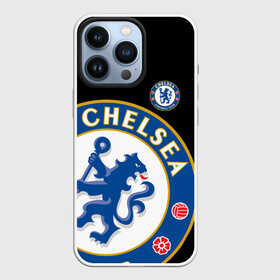 Чехол для iPhone 13 Pro с принтом ЧЕЛСИ   CHELSEA BIG LOGO ,  |  | blue | chelsea | fc | football | football club | lion | sport | лев | синий | спорт | спортивные | униформа | фирменные цвета | фк | футбол | футбольный клуб | челси