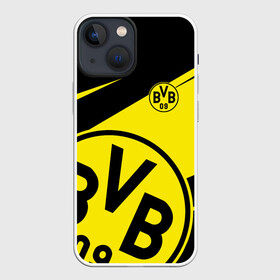 Чехол для iPhone 13 mini с принтом BORUSSIA BVB 09 LOGO ,  |  | borussia | bvb | fc | football | football club | sport | боруссия | спорт | спортивные | униформа | фк | футбол | футбольный клуб