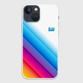 Чехол для iPhone 13 mini с принтом Босс Молокосос | The Boss Baby | Colors ,  |  | boss baby | cartoon | color | colors | logo | rainbow | the boss baby | босс молокосос | лого | логотип | малой | мелкий | молокосос | мултик | мульт | мультфильм | пёсико | радужная | цветная