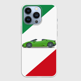 Чехол для iPhone 13 Pro с принтом Lamborghini (Италия) ,  |  | Тематика изображения на принте: auto | car | cars | italia | italy | lamborghini | авто | автомобиль | италия | ламбо | ламборгини | машина | тачка
