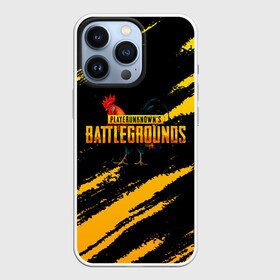 Чехол для iPhone 13 Pro с принтом Playerunknowns Battlegrounds: Петух. ,  |  | battle royal | playerunknowns battlegrounds | pubg | пабг | пубг