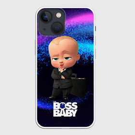 Чехол для iPhone 13 mini с принтом Деловой Босс молокосос в костюме ,  |  | baby | boss | boss baby | босс | босс молокосос | маленький босс | малыш | мальчик | молокосос | ребенок