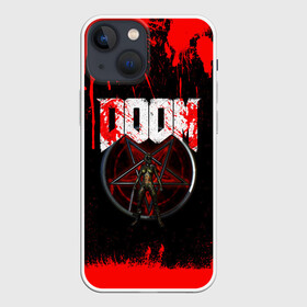 Чехол для iPhone 13 mini с принтом DOOMGIRL (+спина) ,  |  | demons | devil | doom | doom eternal | doom girl | doom slayer | doomgirl | doomguy | hell | slayer | ад | вега | демон | демоны | дум | думгай | икона греха | какодемон | манкубус | солдат рока | элементаль боли