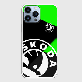 Чехол для iPhone 13 Pro Max с принтом SKODA GEOMETRY SPORT GREEN ,  |  | Тематика изображения на принте: auto sport | autosport | octavia | rapid | rs | skoda | superb | vag | volkswagen | vrs | vw | yeti | авто | авто спорт | автомобиль | автоспорт | ам | ваг | вагавод | ети | карбон | машина | октавия | рапид | суперб | шкода | шкодавод