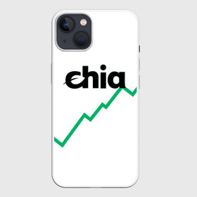 Чехол для iPhone 13 с принтом Криптовалюта Чиа ,  |  | 2021 | 2022 | bitcoin | btc | chia | chia network | dogecoin | ethereum | ssd | xch | биткоин | в топе | в тренде | жёсткие диски | крипта | криптовалюта | майнинг | чиа