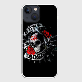 Чехол для iPhone 13 mini с принтом Ганз энд роузес ,  |  | alternative | guns n roses | metall | music | rock | альтернатива | ганс энд росес | металл | музыка | пушки и розы | рок