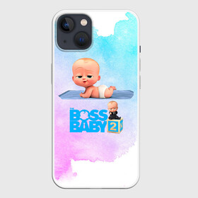 Чехол для iPhone 13 с принтом Маленький босс молокосос ,  |  | baby | boss | boss baby | босс | босс молокосос | маленький босс | малыш | мальчик | молокосос | ребенок