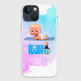 Чехол для iPhone 13 mini с принтом Маленький босс молокосос ,  |  | baby | boss | boss baby | босс | босс молокосос | маленький босс | малыш | мальчик | молокосос | ребенок