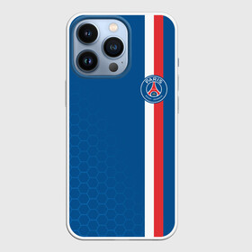 Чехол для iPhone 13 Pro с принтом PSG SPORT STRIPES UNIFORM ,  |  | paris saint germain | psg | saint | sport | париж | псг | псж | спорт | футбол