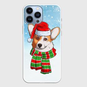 Чехол для iPhone 13 Pro Max с принтом Новогодний Корги   New Years Corgi ,  |  | christmas | corgi | dog | santa | дед мороз | елка | зима | корги | новый год | рождество | санта | снег | снегурочка | снежинка | собака | собачка | щенок