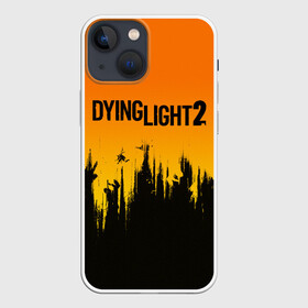 Чехол для iPhone 13 mini с принтом DYING LIGHT 2 | ХОРОШЕЙ НОЧИ И УДАЧИ ,  |  | apocalypsis | dying light | dying light 2 | dying light the following | haran | horror | kyle craig | monsters | survivor | zombie | апокалипсис | выживалка | даинг лайт | зомби | кайл крейн | монстры | харан