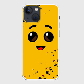 Чехол для iPhone 13 mini с принтом FORTNITE BANANA FACE   ФОРТНАЙТ БАНАН ,  |  | deadmau5 | fortnite | fortnite 2 | fortnite маршмелло | ikonik | marshmello | ninja | ninja streamer | raven | travis scott | tyler blevins | банан | ворон | иконик | ниндзя | пили | рейвен | трэвис скотт | фортнайт | фортнайт маршмелло