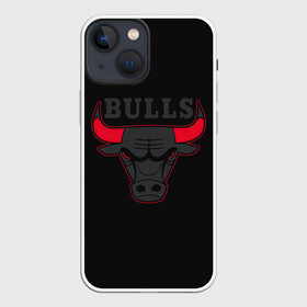 Чехол для iPhone 13 mini с принтом CHICAGO BULLS | ЧИКАГО БУЛЛС ЯРОСТЬ БЫКА ,  |  | 23 | basketball | bulls | chicago bulls | jordan | logo | michael jordan | nba | red | sport | баскетбол | быки | джордан | лого | майкл джордан | спорт | чикаго буллс