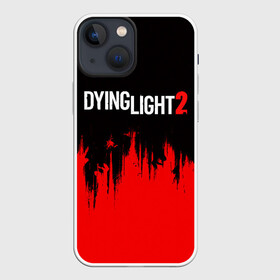 Чехол для iPhone 13 mini с принтом DYING LIGHT RED ALERT ZOMBIE ,  |  | Тематика изображения на принте: apocalypsis | dying light | dying light 2 | dying light the following | haran | horror | kyle craig | monsters | survivor | zombie | апокалипсис | выживалка | даинг лайт | зомби | кайл крейн | монстры | харан