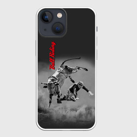 Чехол для iPhone 13 mini с принтом Да ни за что на свете ,  |  | bull | extreme | sport | sportsman | бык | спорт | спортсмен | экстрим
