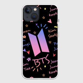 Чехол для iPhone 13 с принтом BTS   БТС   БИТИЭС   УЗОР ,  |  | bts | bts boy | bts love | k pop | love yourself | айдол | битиэс | бтс | ким тэ хен | солисты bts | фанфик бтс | чон чонгук