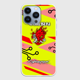 Чехол для iPhone 13 Pro с принтом Cyberpunk 2077 Киберматрица. ,  |  | cd project red | cyberpunk 2077 | keanu reeves | samurai | киану ривз | киберпанк 2077 | самураи