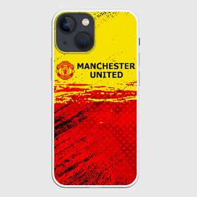 Чехол для iPhone 13 mini с принтом Manchester United: Дьяволы. ,  |  | Тематика изображения на принте: fc | fcmu | football | football club | manchester united | red devils | sport | красные дьяволы | манчестер юнайтед | спорт | фк | фкмю | футбол | футбольный клуб