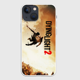 Чехол для iPhone 13 mini с принтом DYING LIGHT 2 НОВЫЙ МИР ,  |  | apocalypsis | dying light | dying light 2 | dying light the following | haran | horror | kyle craig | monsters | survivor | zombie | апокалипсис | выживалка | даинг лайт | зомби | кайл крейн | монстры | харан