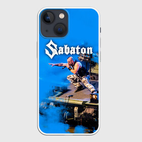 Чехол для iPhone 13 mini с принтом Йоаким Броден на танке Sabaton ,  |  | battle metal | panzerkampf | primo victoria | sabaton | the art of war | the great war | атака мертвецов | бисмарк | броден | войны | группа | йоаким | латный ботинок | метал | ночные ведьмы | пауэр | рок | рыцарские доспехи | сабатон