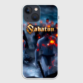 Чехол для iPhone 13 mini с принтом Зомби Sabaton ,  |  | battle metal | panzerkampf | primo victoria | sabaton | the art of war | the great war | атака мертвецов | бисмарк | войны | группа | йоаким броден | латный ботинок | метал | ночные ведьмы | пауэр | рок | рыцарские доспехи | сабатон