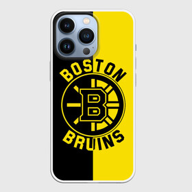 Чехол для iPhone 13 Pro с принтом Boston Bruins, Бостон Брюинз ,  |  | boston | boston bruins | bruins | hockey | nhl | usa | бостон | бостон брюинз | нхл | спорт | сша | хоккей | шайба