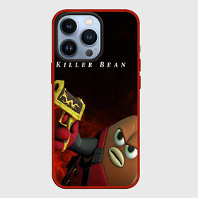 Чехол для iPhone 13 Pro с принтом Убить Боба ,  |  | Тематика изображения на принте: killer bean | killer bean forever | бобтаун | кофейный боб