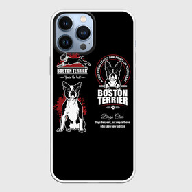 Чехол для iPhone 13 Pro Max с принтом Бостон Терьер (Boston Terrier) ,  |  | a | boston terrier | bull terrier | bulldog | dog | terrier | бостон терьер | бостонский терьер | бульдог | бультерьер | год собаки | друг человека | животное | зверь | ищейка | кинолог | кость | пёс | собака бостон терьер