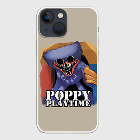 Чехол для iPhone 13 mini с принтом Poppy Playtime | ХАГГИ ВАГГИ ,  |  | Тематика изображения на принте: poppy playtime | игра | кукла | монстр | плэйтайм | попи плей тайм | попи плэй тайм | попиплейтам | попиплэйтайм | поппи плейтайм | поппиплэйтайм | хагги вагги | хаги ваги | хоррор