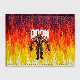 Обложка для студенческого билета с принтом DOOM IMP | FIRE AND MONSTER , натуральная кожа | Размер: 11*8 см; Печать на всей внешней стороне | Тематика изображения на принте: demons | devil | doom | doom eternal | doom slayer | fire | hell | imp | ад | демон | демоны | дум | имп | огонь | фаер