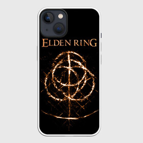 Чехол для iPhone 13 с принтом Elden Ring (Великие руны) ,  |  | Тематика изображения на принте: action rpg | elden ring | lands between | souls | tarnished | великие руны | джордж мартин | древнее кольцо | игра | миядзаки | потускневший | фэнтези