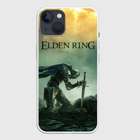 Чехол для iPhone 13 с принтом Elden Ring   Потускневший ,  |  | action rpg | elden ring | lands between | souls | tarnished | великие руны | джордж мартин | древнее кольцо | игра | миядзаки | потускневший | фэнтези