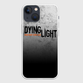 Чехол для iPhone 13 mini с принтом DYING LIGHT ТРЕЩИНЫ | GOOD NIGHT AND GOOD LUCK ,  |  | Тематика изображения на принте: apocalypsis | dying light | dying light 2 | dying light the following | haran | horror | kyle craig | monsters | survivor | zombie | апокалипсис | выживалка | даинг лайт | зомби | кайл крейн | монстры | харан